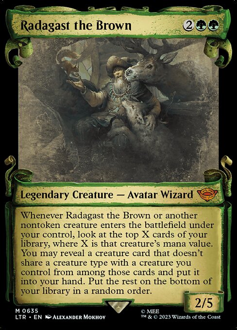 Radagast the Brown [Showcase Foil]