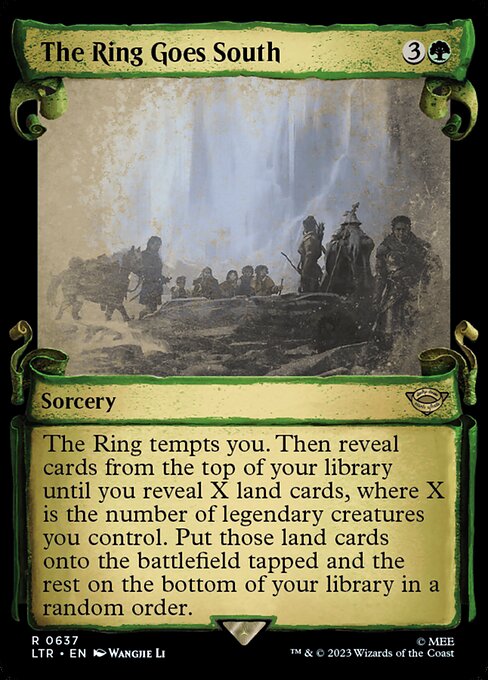 The Ring Goes South [Showcase Foil]