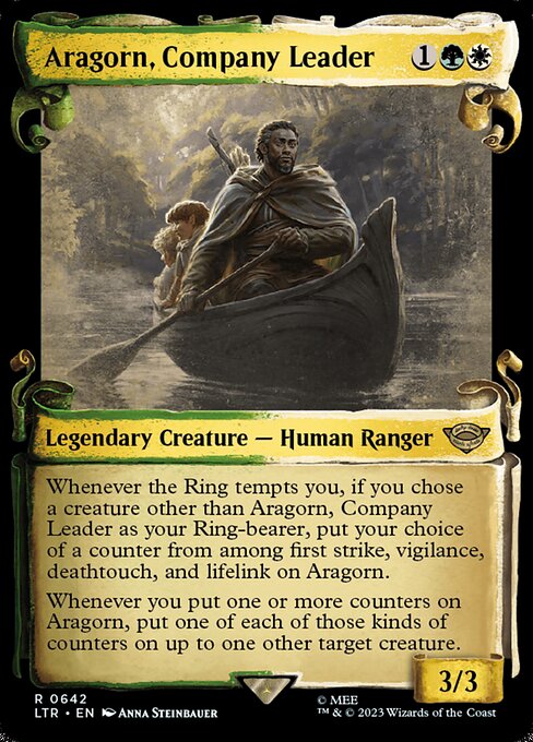 Aragorn, Company Leader [Scroll Showcase]