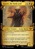 Sauron, the Dark Lord [Scroll Showcase]