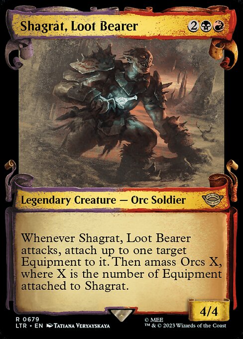 Shagrat, Loot Bearer [Showcase Foil]