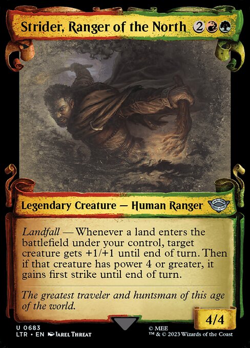 Strider, Ranger of the North [Scroll Showcase]