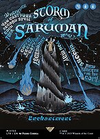 Storm of Saruman [Borderless Poster]