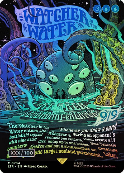 The Watcher in the Water [Borderless Foil]