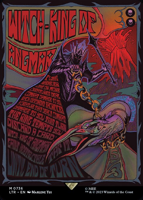 Witch-king of Angmar [Borderless Poster]