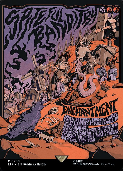 Spiteful Banditry [Borderless Poster]
