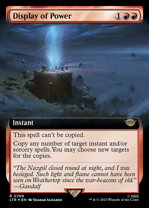 Display of Power [Extended Surge Foil]