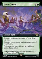 Elven Chorus [Extended Surge Foil]