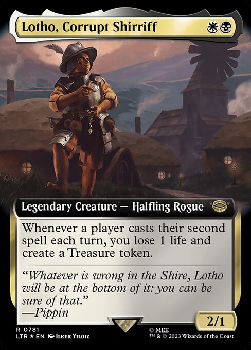 Lotho, Corrupt Shirriff [Extended Surge Foil]