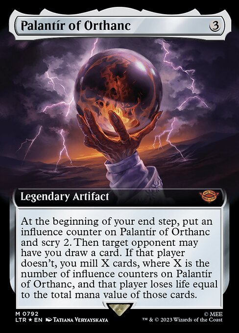 Palantír of Orthanc [Extended Surge Foil]