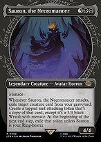 Sauron, the Necromancer [Ring Showcase Surge Foil]