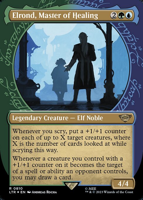 Elrond, Master of Healing [Ring Showcase Surge Foil]