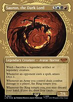 Sauron, the Dark Lord [Ring Showcase Surge Foil]