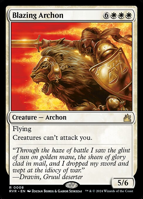 Blazing Archon [Foil]