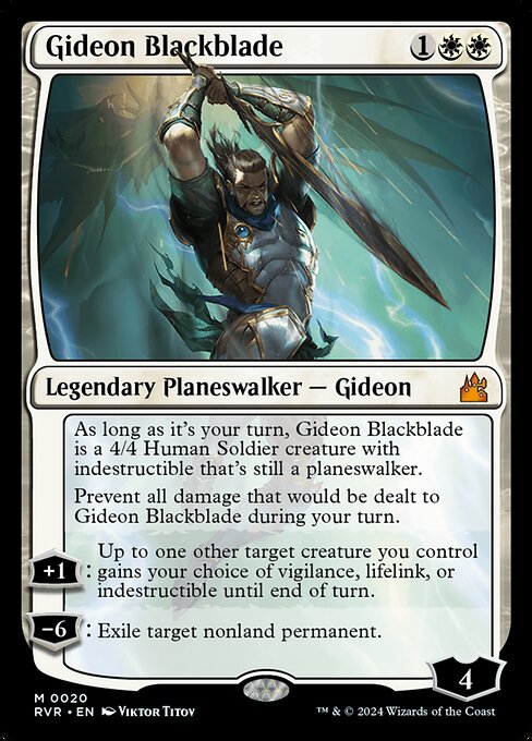 Gideon Blackblade [Foil]
