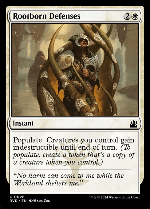 Rootborn Defenses [Foil]