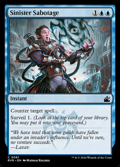 Sinister Sabotage [Foil]
