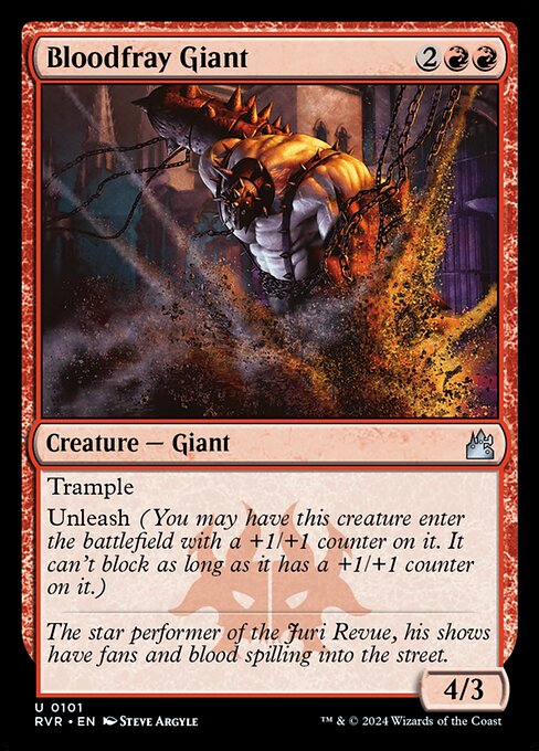 Bloodfray Giant [Foil]