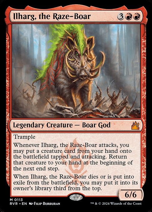 Ilharg, the Raze-Boar [Foil]