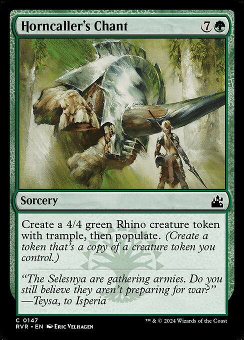 Horncaller's Chant [Foil]