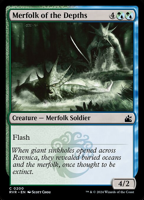 Merfolk of the Depths [Foil]