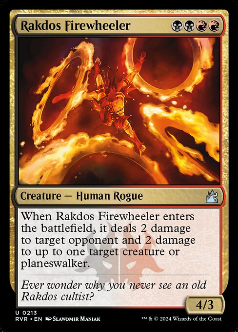 Rakdos Firewheeler [Foil]