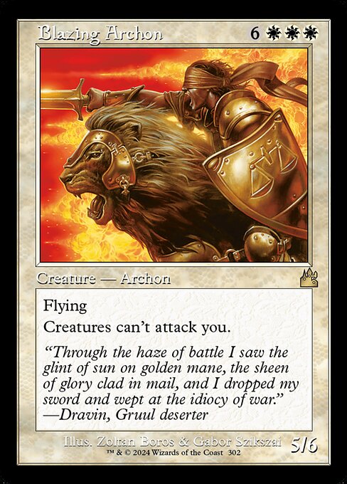Blazing Archon [Retro Frame]