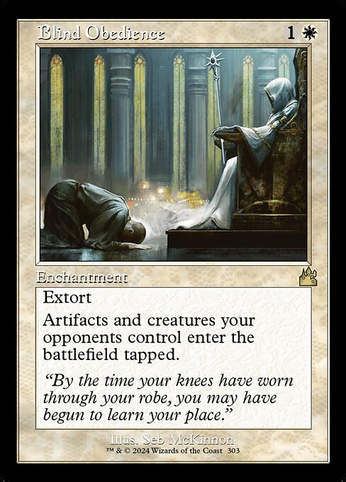 Blind Obedience [Retro Frame]