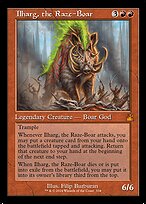 Ilharg, the Raze-Boar [Retro Frame]