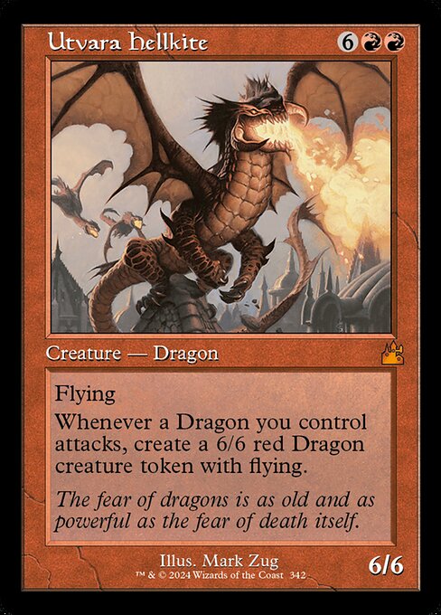 Utvara Hellkite [Retro Frame Foil]
