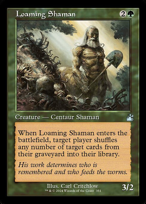 Loaming Shaman [Retro Frame Foil]