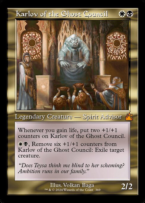 Karlov of the Ghost Council [Retro Frame Foil]