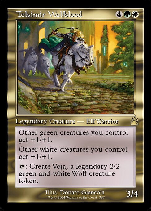 Tolsimir Wolfblood [Retro Frame Foil]