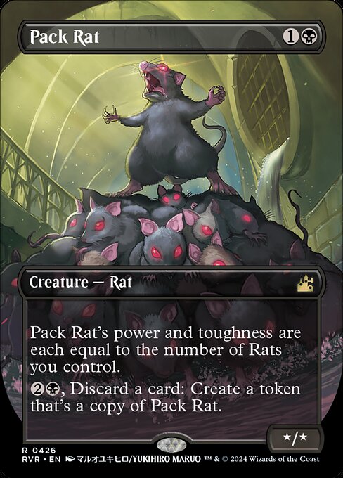 Pack Rat [Borderless Foil]