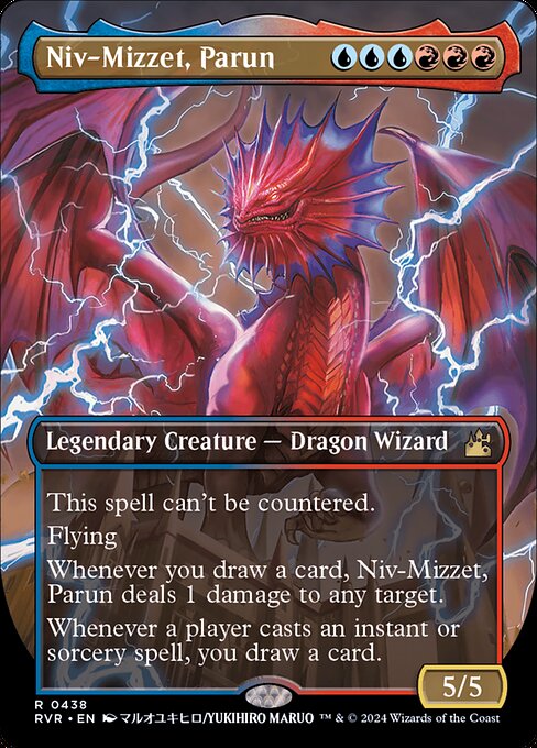 Niv-Mizzet, Parun [Borderless Foil]