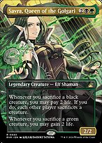 Savra, Queen of the Golgari [Borderless]