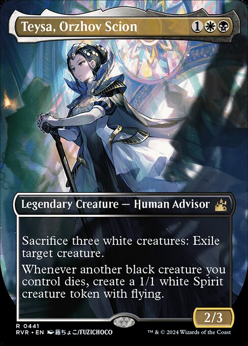 Teysa, Orzhov Scion [Borderless Foil]