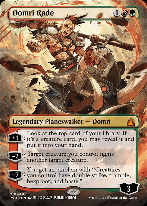 Domri Rade [Borderless Foil]