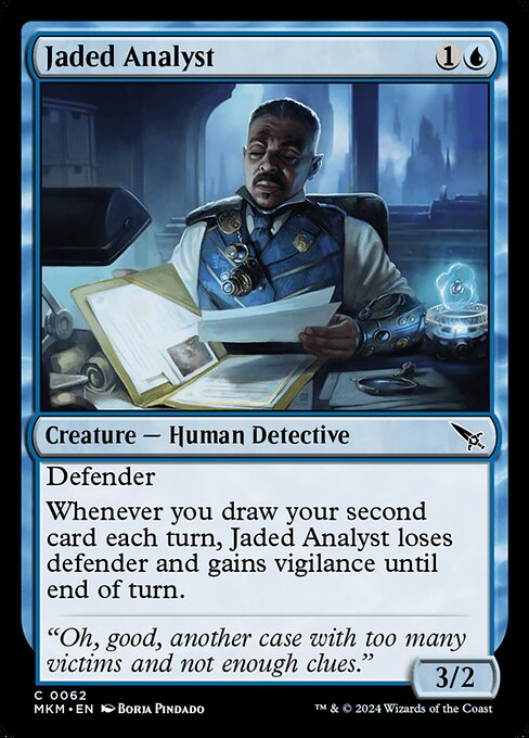 Jaded Analyst [Foil]