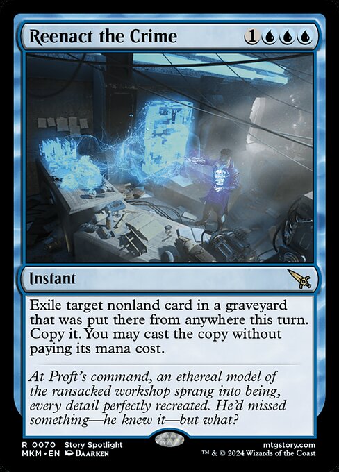 Reenact the Crime [Foil]