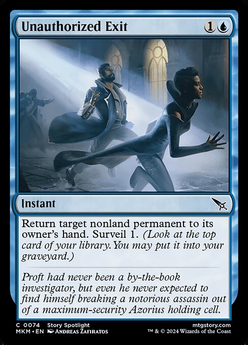 Unauthorized Exit [Foil]