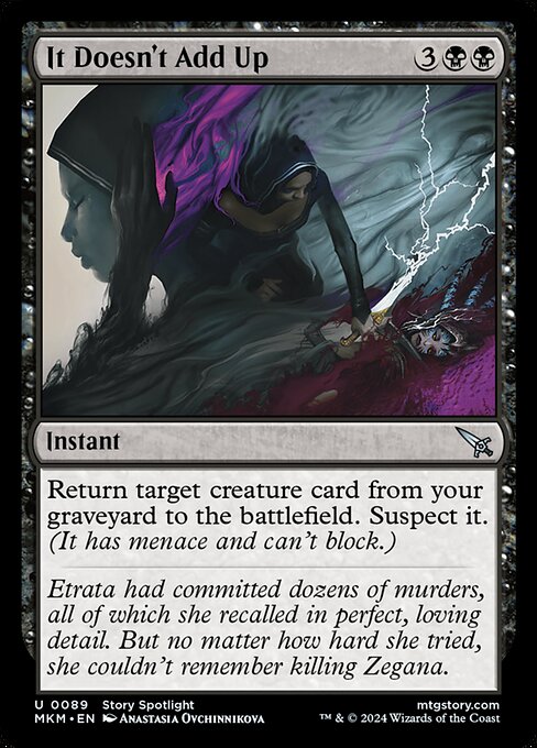 It Doesn't Add Up [Foil]