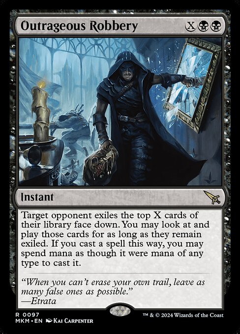 Outrageous Robbery [Foil]