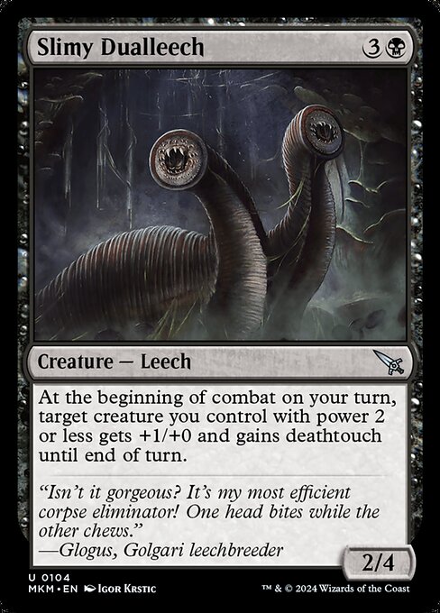 Slimy Dualleech [Foil]