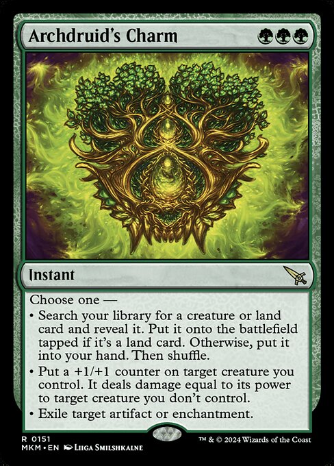 Archdruid's Charm [Foil]