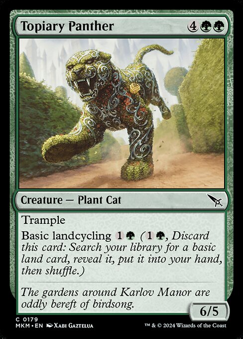 Topiary Panther [Foil]