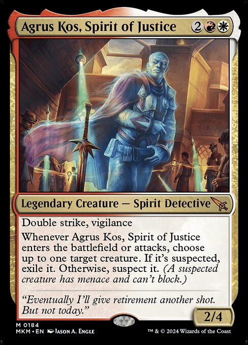 Agrus Kos, Spirit of Justice [Foil]