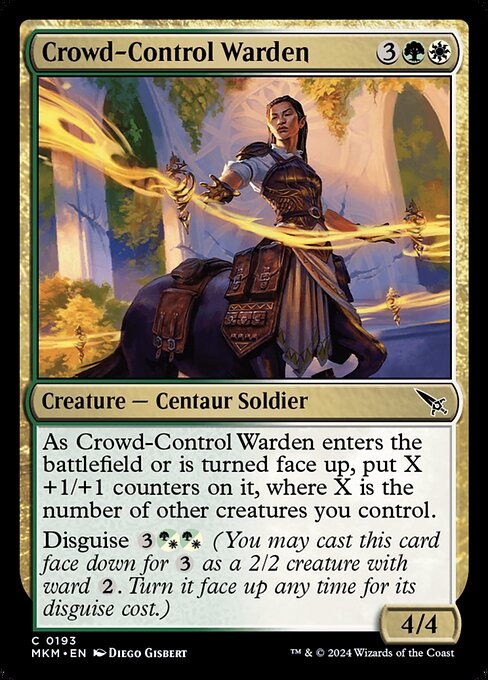 Crowd-Control Warden [Foil]