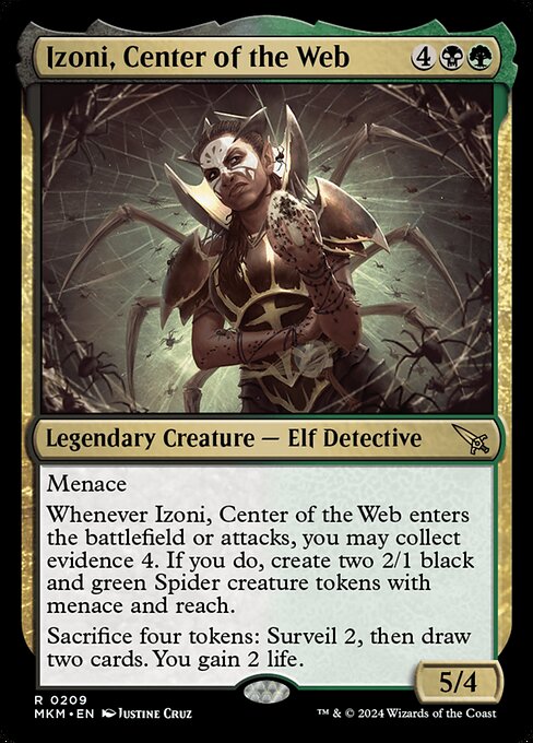 Izoni, Center of the Web [Foil]