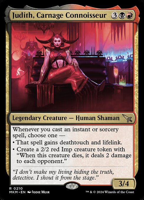 Judith, Carnage Connoisseur [Foil]